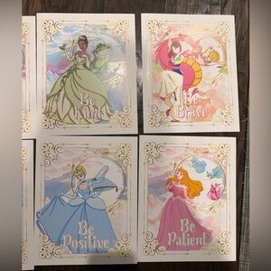 Disney Princess Motivational watercolor prints